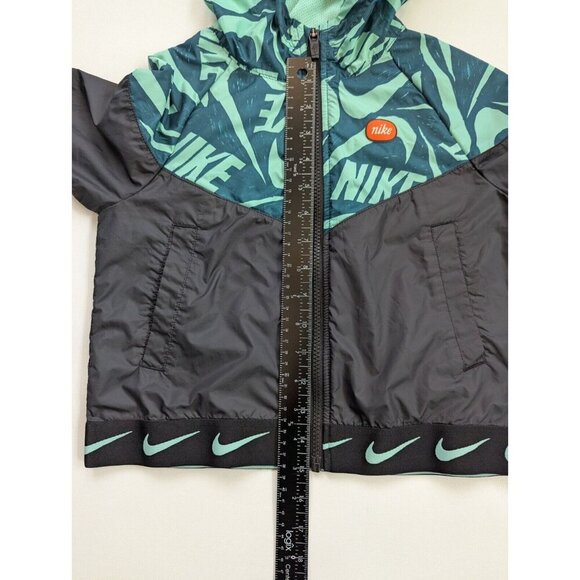 Kids Nike Windrunner Windbreaker Boys Girls Teal Size M Age 10 - 11 - Picture 8 of 10